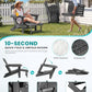 Folding Adjustable Adirondack Chair with Footrest