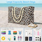Beach Bag Large Beach Tote Bag for Women Waterproof Sandproof Swim Pool Bag With Zipper