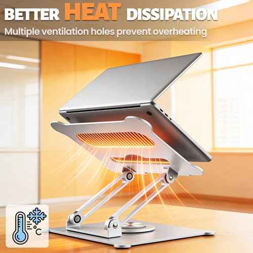 360° Rotating Laptop Stand for Desk