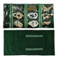 Travel Jewelry Roll Bag Portable Organizer Pouch With Grids&PVC Cover Storage Bags for Necklace