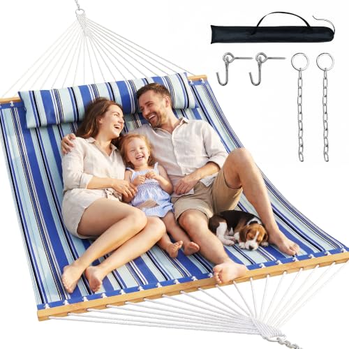 2Person Quilted Hammock with SpreaderBar