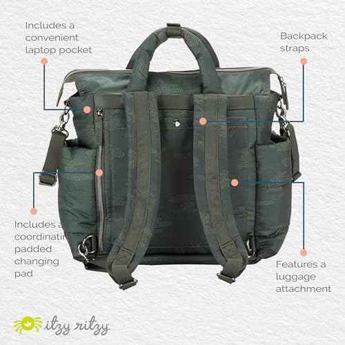 Dream Convertible Diaper Bag Tote Backpack