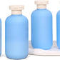 ASEVAT 6.7oz Sealed Plastic Travel Shampoo Bottles, Empty Travel Shampoo and Conditioner Bottles Refillable, Travel Size Shampoo Bottle, Hand Soap Dispenser for Vacation, Gym, Home(Skyblue)