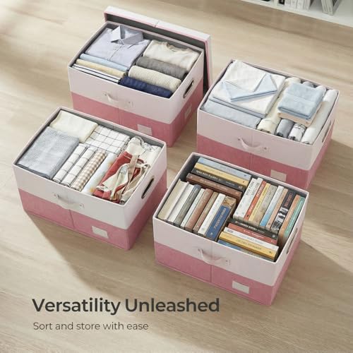 Storage Bins with Lids [3 (3 Count)