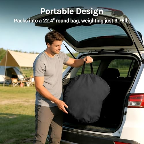 Pop Up Shower Tent for Camping Essentials