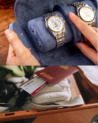 2 Watch Travel Case