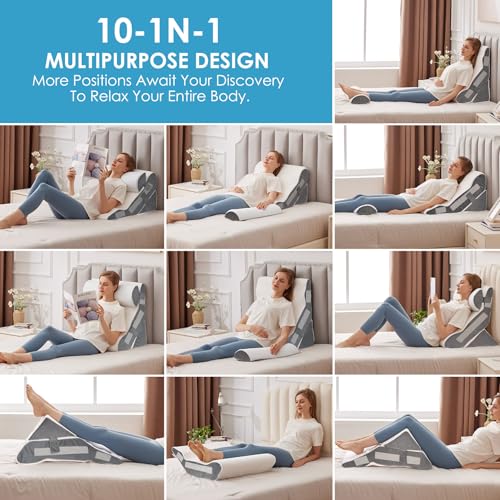 Wedge Pillow Set for After Surgery (3 Count)