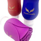Vorgato Luxury- Silicone Travel Bottles for Toiletries - 3oz Silicone - TSA Approved - Refillable Travel Bottles 3 pcs (Fuschia, Red, Blue)