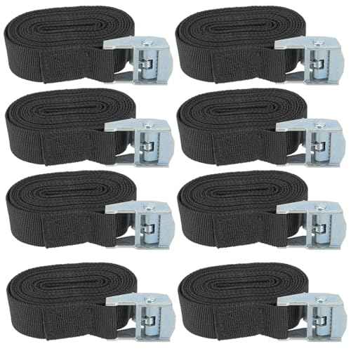 8 Pack 13 FT x 1 Inch Lashing Straps (8 Count)
