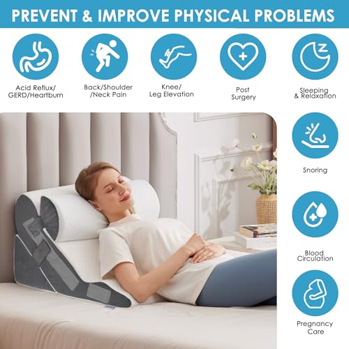 Wedge Pillow Set for After Surgery (3 Count)