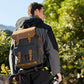 Black Gray Professional Camera Backpack
