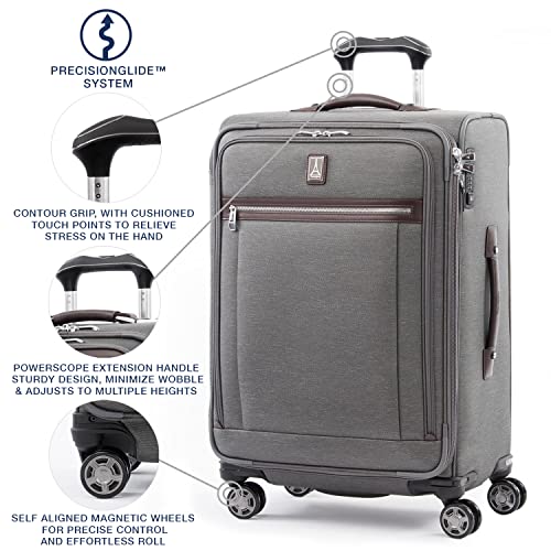 Platinum Elite Checked Luggage Spinner