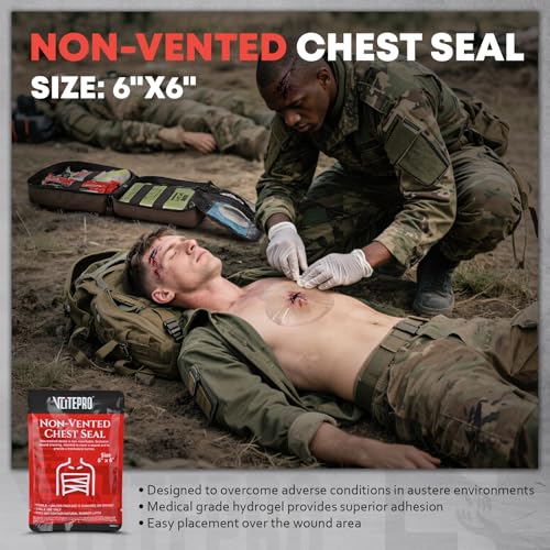 144 Pcs Advanced Trauma First Aid Kit