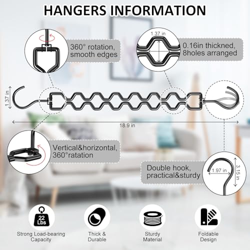 12 Pack Space Saving Hangers for Clothes Sturdy Metal Hangers Heavy Duty (12 Count)
