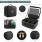 Travel Makeup Bag Cosmetic Bag with Lighted Mirror