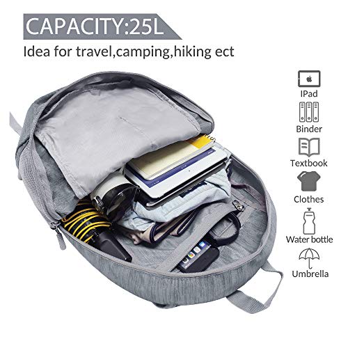 25L Ultra Lightweight Packable Backpack