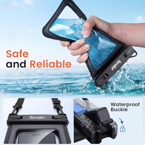2 Pack Floating Waterproof Phone Pouch (2 Count)