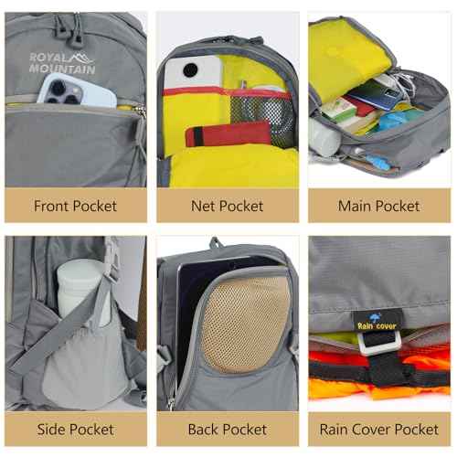 Small Hiking Backpack With Rain