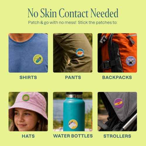 Mosquito Repellent Stickers for Kids (90 Count)
