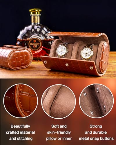 2 Watch Travel Case