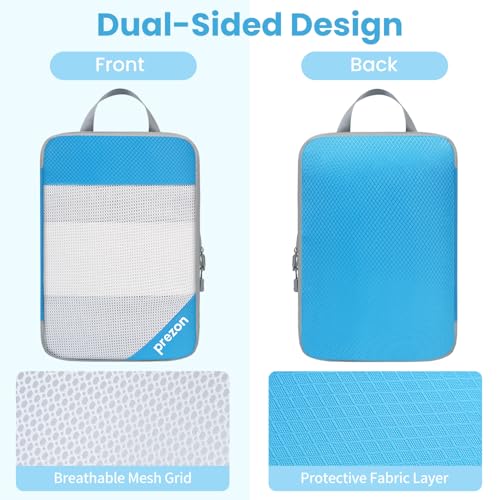 Compression Packing Cubes for Travel (6 Count)