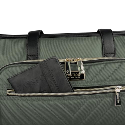 Chelsea Quilted Chevron 15" Laptop & Tablet Business Tote with Removable Shoulder Strap