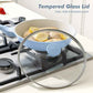 9.5Inch Nonstick Ceramic Frying Pan with Lid