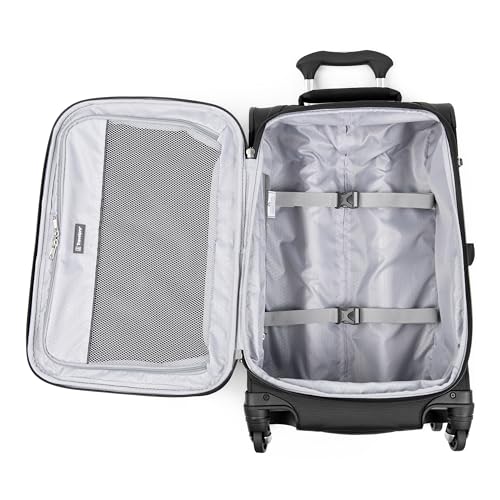 Maxlite 5 Softside 2pc Set Expandable Carry On Luggage with 4 Spinner Wheels (2 Count)