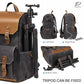 Gray Black Camera Backpack