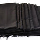 Extra Large Laundry Bag 12 Pack, Travel Laundry Bags with Drawstring Closure, 30"x40", for college, dorm and apartment dwellers (12PCS Black)
