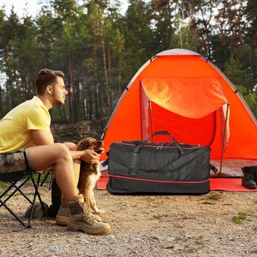Wheeled Collapsible Duffel Bag 110L
