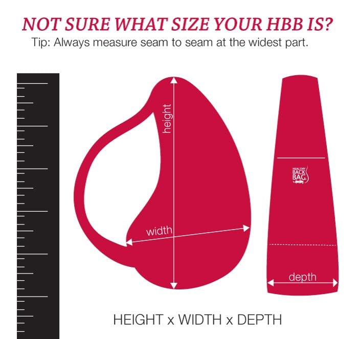 Healthy Back Bag 17" Microfiber Crossbody Sling