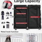 Super Large Aluminum Frame Checked Zipperless Luggage