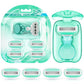 Travel Razors for Women Include 1 Handle 5 Cartridges