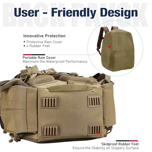 Fishing Backpack with 2 Rod Holders