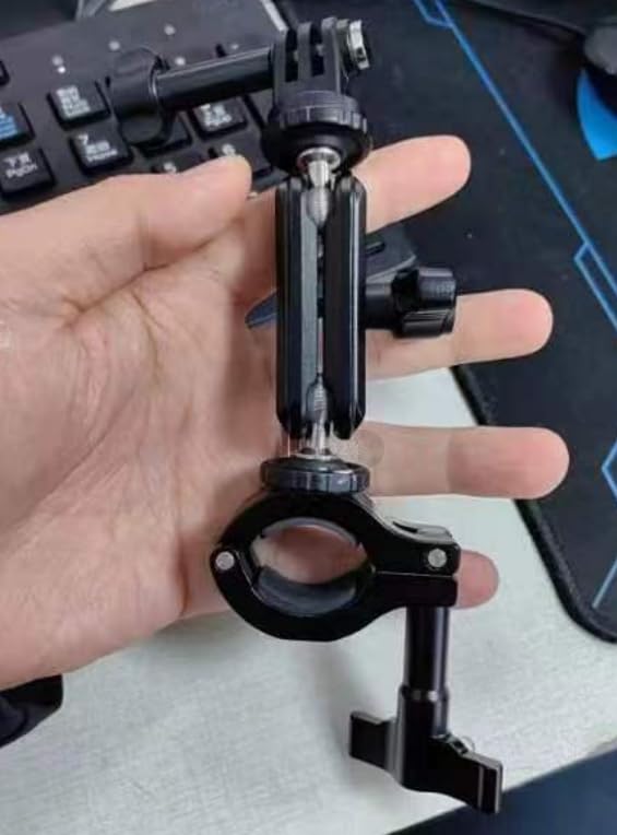 Action Camera Pole Mount with Two 360° Ball Heads 1