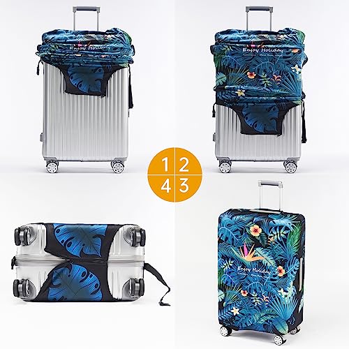 Travelkin Suitcase Covers For Luggage Tsa Approved Luggage Covers Protector