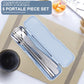 5 Pcs Travel Utensils Set (5 Count)