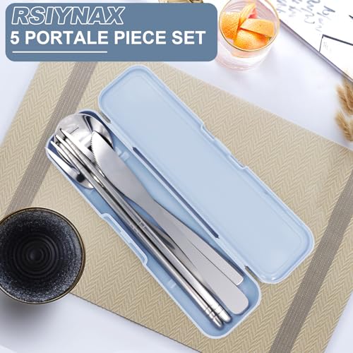 5 Pcs Travel Utensils Set (5 Count)