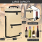 Insulated 2 Bottle Wine Bag Tote Leakproof Carrier Cooler Gift