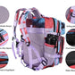 Military Tactical Backpack for Men and Women 45L Army 3 Days Assault Pack Bag Large Rucksack with Molle System Nebula Camo