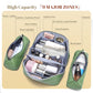 Travel Makeup Bags for Women (3 Count)