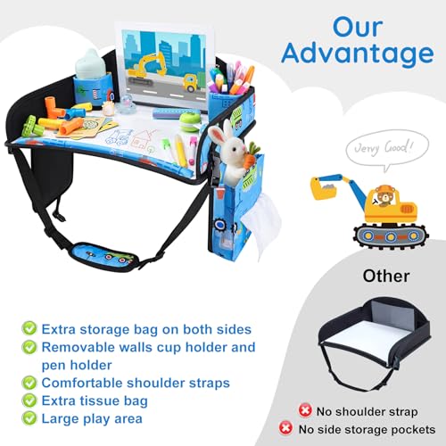 Toddler Car Seat Travel Tray FOR Road Trip Activities