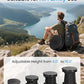 Upgrade Retractable Portable Toilet Travel Toilet Adjustable Height Camping Toilet Portable Potty for Adults Kids