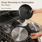 15Pcs Pots and Pans Set Non Stick