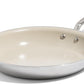Made In Cookware - 12" Ceramic Non Stick Frying Pan (Stainless Handle) - 5-Ply Stainless Clad with Stay-Cool Handle - Professional Cookware