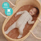 Stretch Fitted Bassinet Sheet Set BROLEX 2 Pack Cradle Sheets for Bassinet Pad