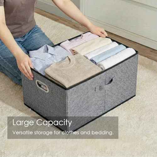 Storage Bins with Lids [3 (3 Count)