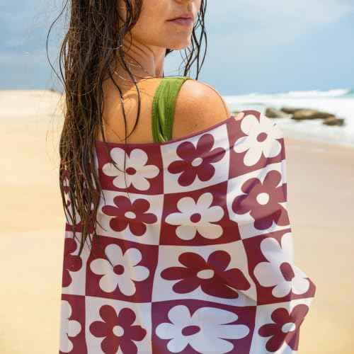 Microfiber Beach Towel for Adults with Bag