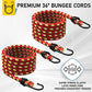 Ratchet Straps Heavy Duty 4 Pack (4 Count)